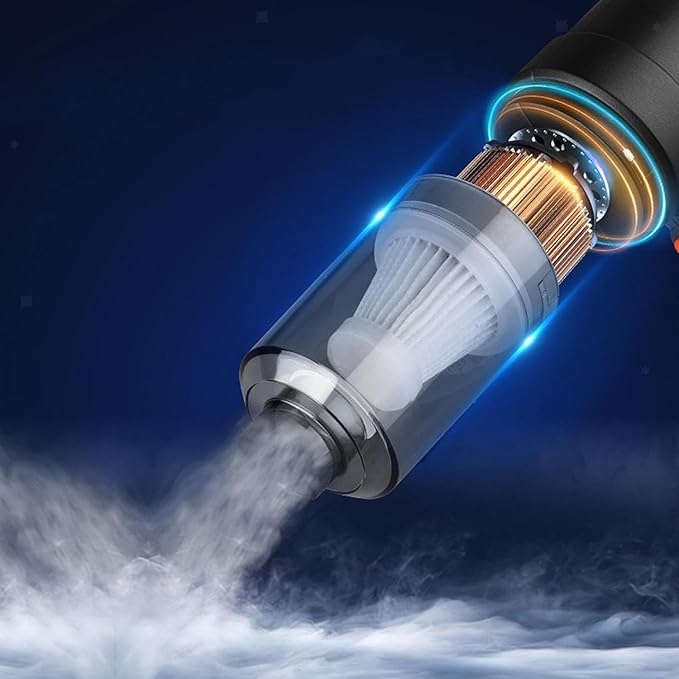 2 in 1 Vacuum Cleaner-Handheld Vacuum Car Cleaner- Wireless Rechargeable