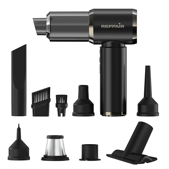 2 in 1 Vacuum Cleaner-Handheld Vacuum Car Cleaner- Wireless Rechargeable